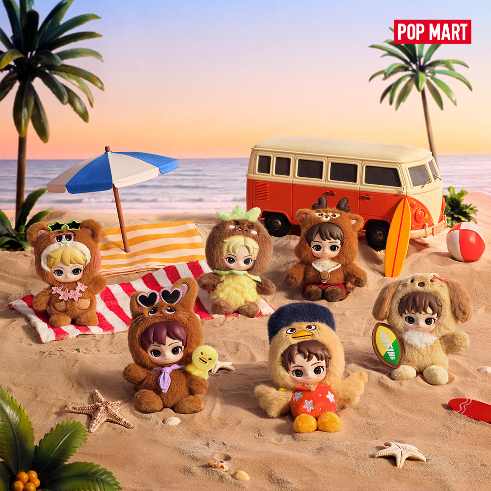 (PRE-ORDER) POP MART RIIZE Fluffy Club Series Vinyl Plush Doll Pendant