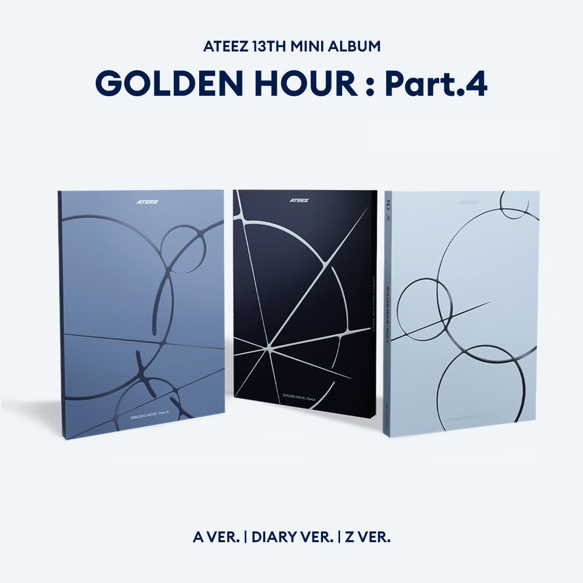 (PRE-ORDER) ATEEZ [GOLDEN HOUR : Part.4] (PHOTOBOOK Ver.)