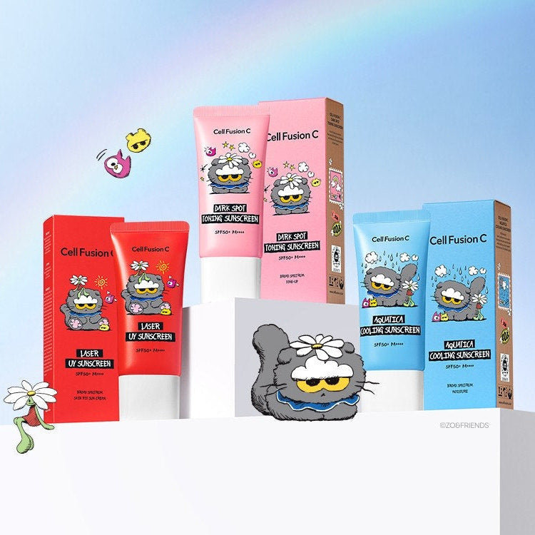 (PRE-ORDER) ZO&FRIENDS x Cell Fusion C – Sunscreen Bundle with Beach Bag
