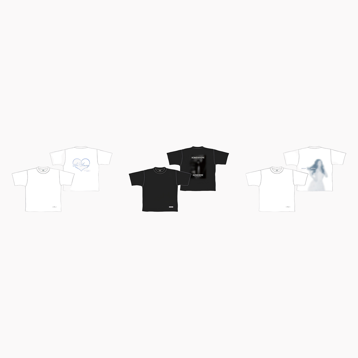 (PRE-ORDER) AN-YOUNG : ANYUJIN x JANGWONYOUNG EXH - S/S T-SHIRT