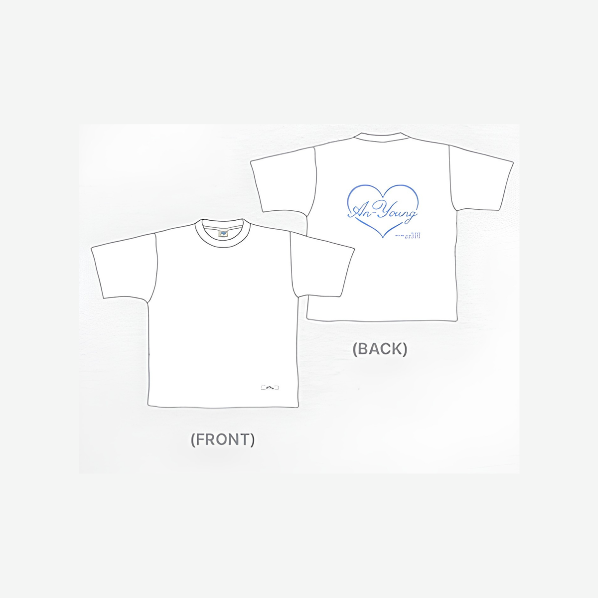 (PRE-ORDER) AN-YOUNG : ANYUJIN x JANGWONYOUNG EXH - S/S T-SHIRT