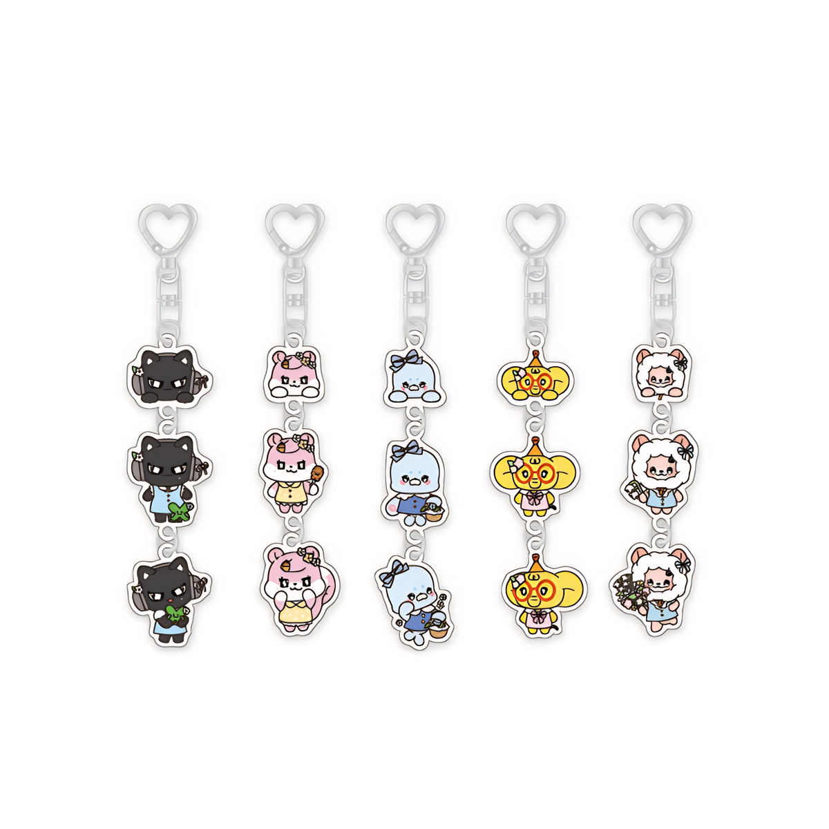 (PRE-ORDER) RESCENE [Scent Archive] POP-UP - ACRYLIC CHAIN KEYRING
