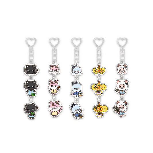 (PRE-ORDER) RESCENE [Scent Archive] POP-UP - ACRYLIC CHAIN KEYRING