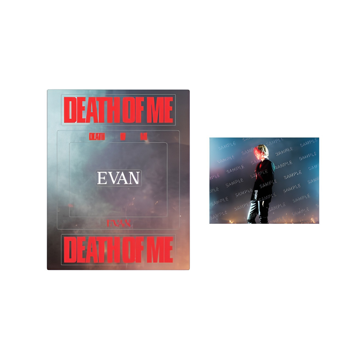 (PRE-ORDER) EVAN 'DEATH OF ME' POP-UP - PHOTO MAGNET HOLDER SET