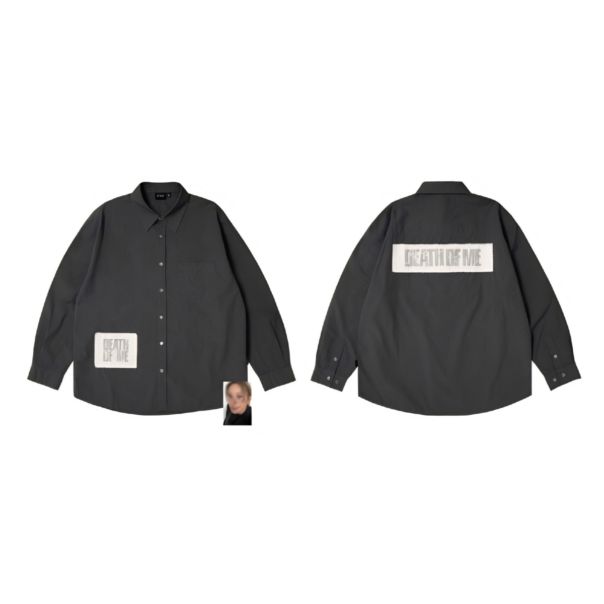 (PRE-ORDER) EVAN 'DEATH OF ME' POP-UP - LONG SLEEVE SHIRT