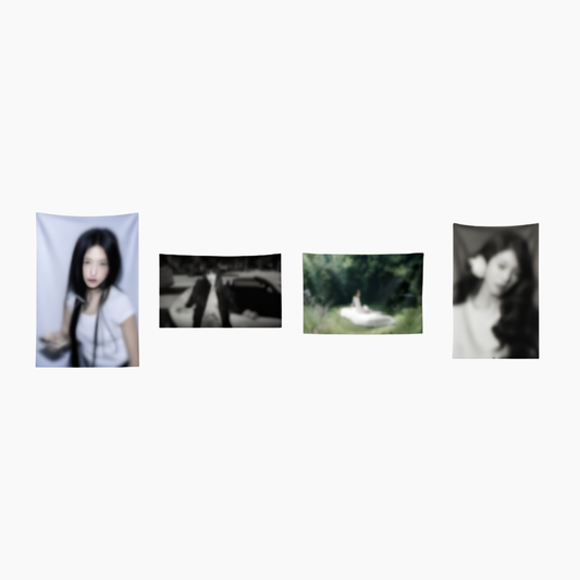(PRE-ORDER) AN-YOUNG : ANYUJIN x JANGWONYOUNG EXH - FABRIC POSTER
