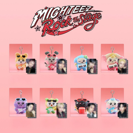 (PRE-ORDER) MIGHTEEZ Rock The Stage POP-UP - Plush Keyring Rockstar