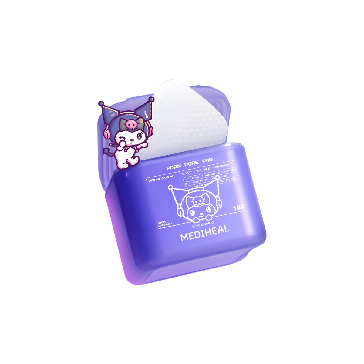 (PRE-ORDER) OLIVE YOUNG x Sanrio - Mediheal Derma Toner Pads