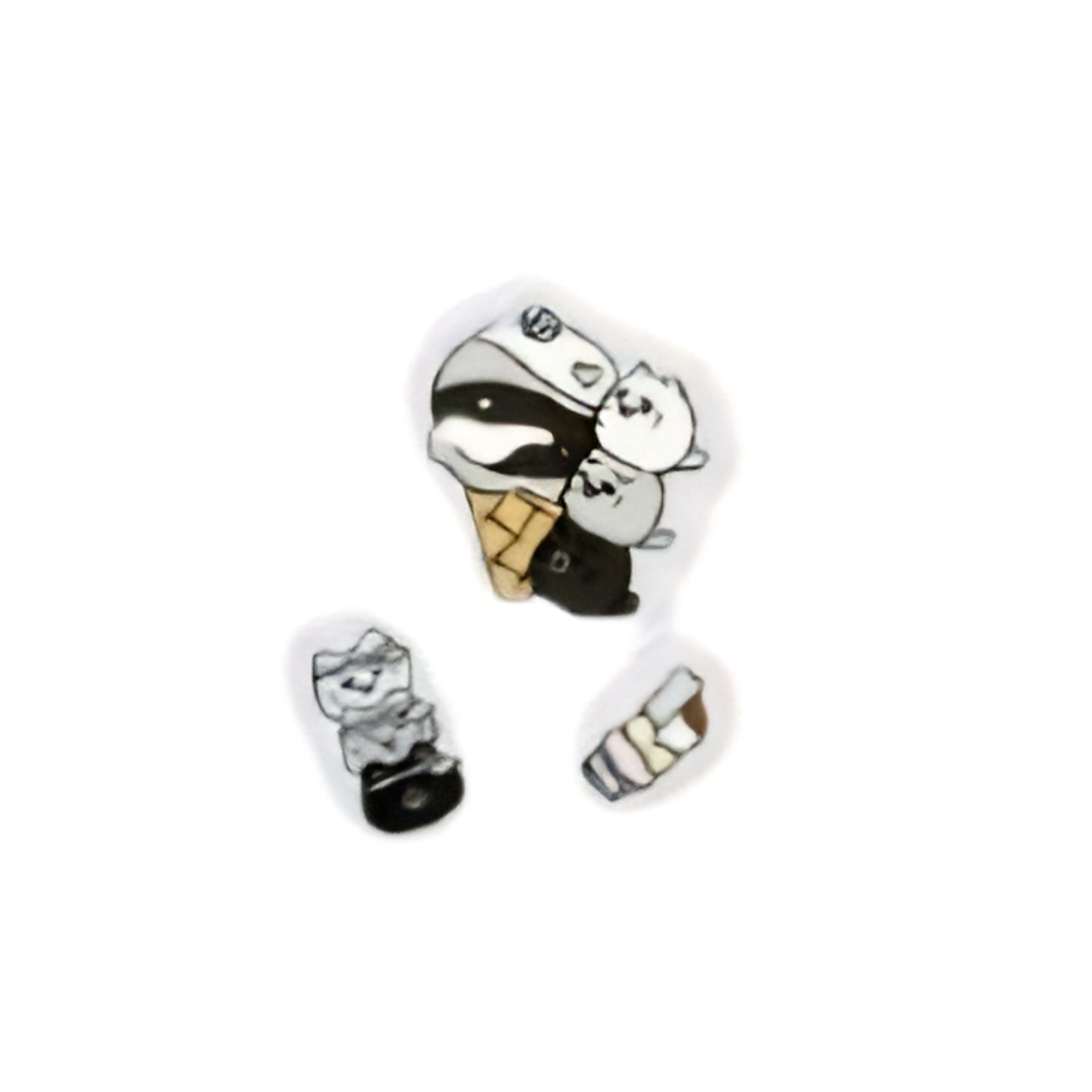 (PRE-ORDER) Ice Cream with 'MINITEEN' POP-UP - Sticker Set