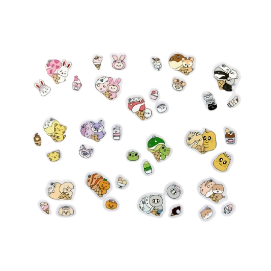 (PRE-ORDER) Ice Cream with 'MINITEEN' POP-UP - Sticker Set