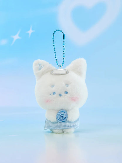 [PRE-ORDER] ZERONI X Line Friends Angel Plush Keyring - ZEROBASEONE