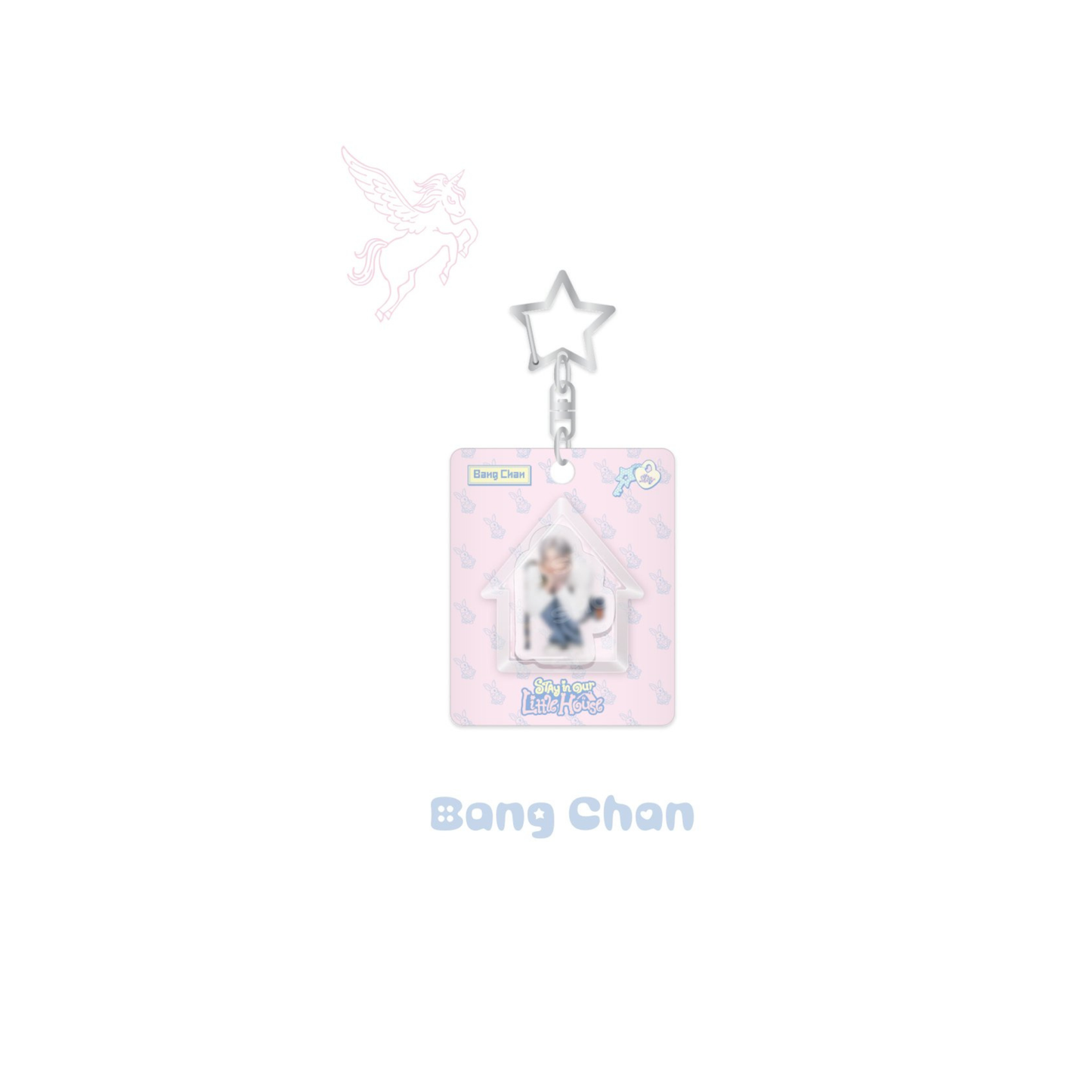 (PRE-ORDER) STAY in Our Little House - MINI BLOCK KEYRING