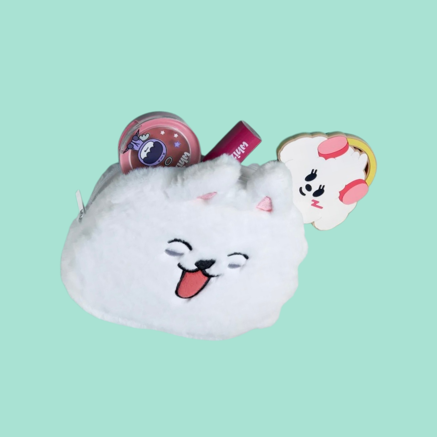 (Pre-Order) TXT PPULBATU x WHIZZY - SQUARE FACE POUCH