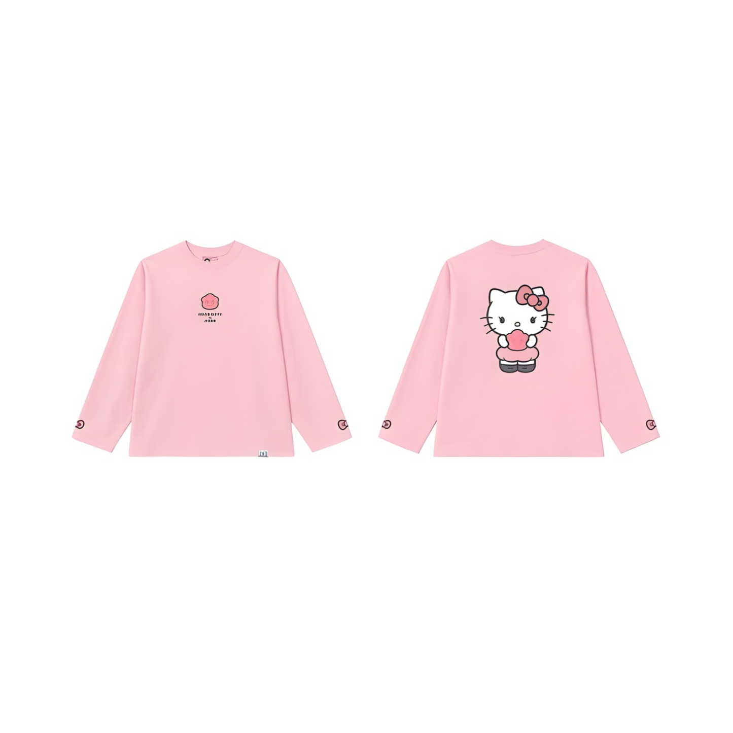 (PRE-ORDER) HELLO KITTY x JISOO POP-UP - PINK HOMEWEAR SET