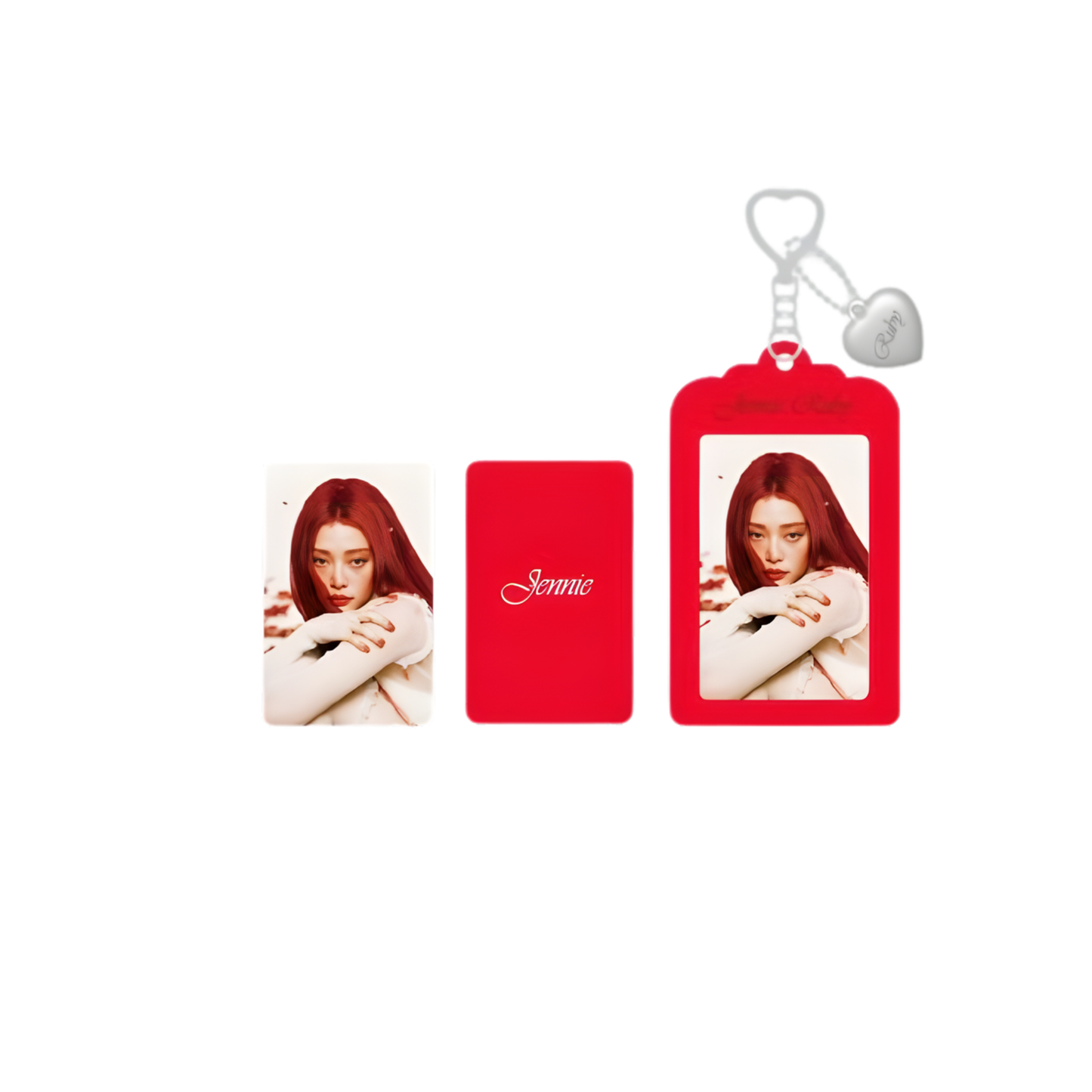 (PRE-ORDER) MINISO X JENNIE - CARD HOLDER KEYCHAIN