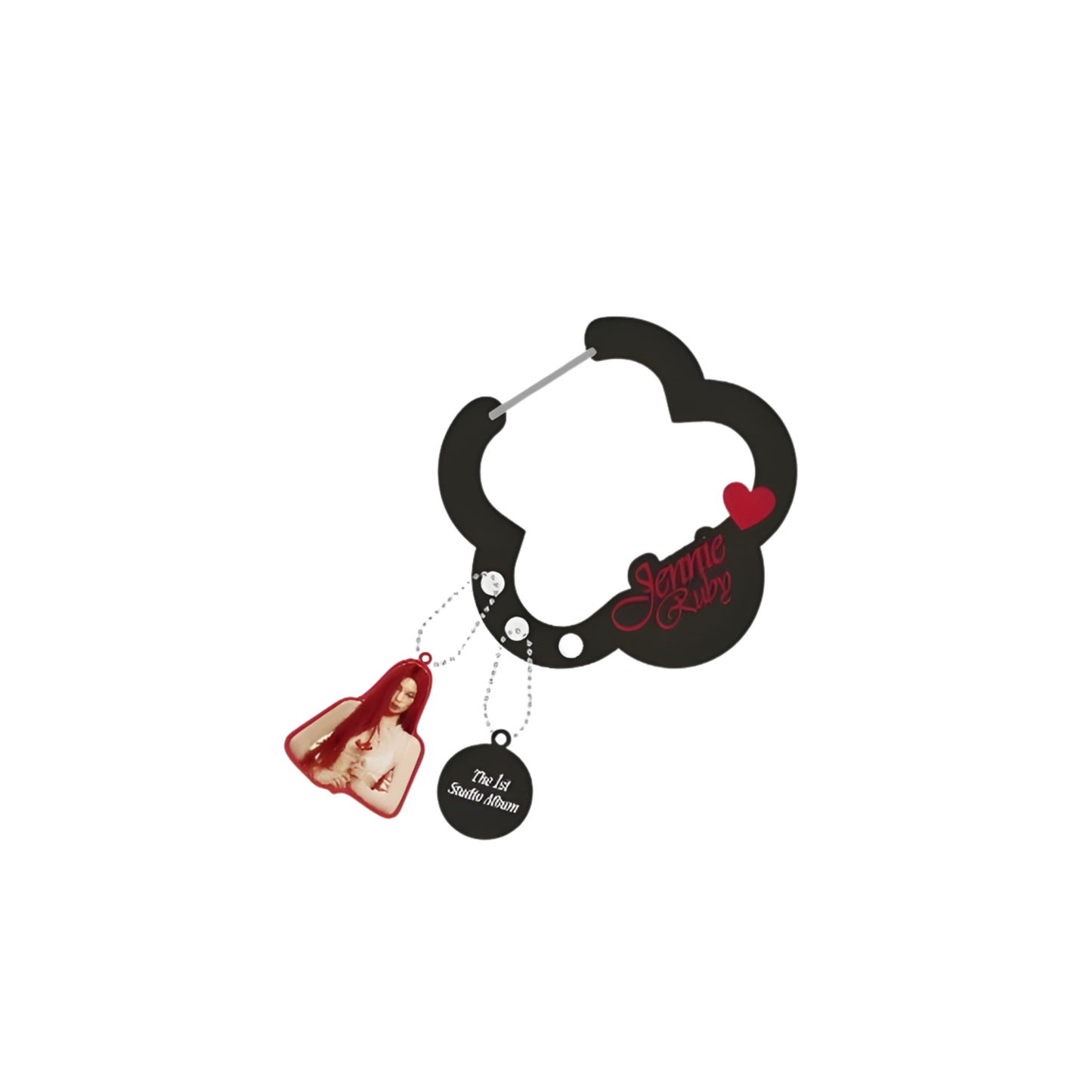 (PRE-ORDER) MINISO X JENNIE - ACRYLIC CARABINER KEYCHAIN