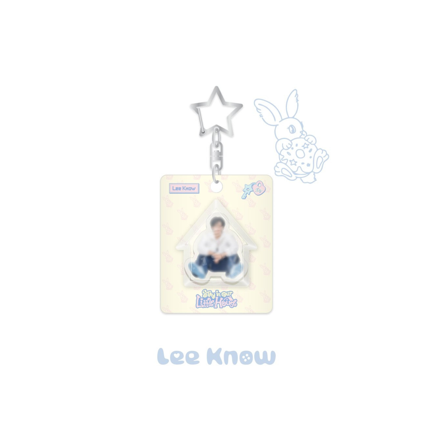 (PRE-ORDER) STAY in Our Little House - MINI BLOCK KEYRING