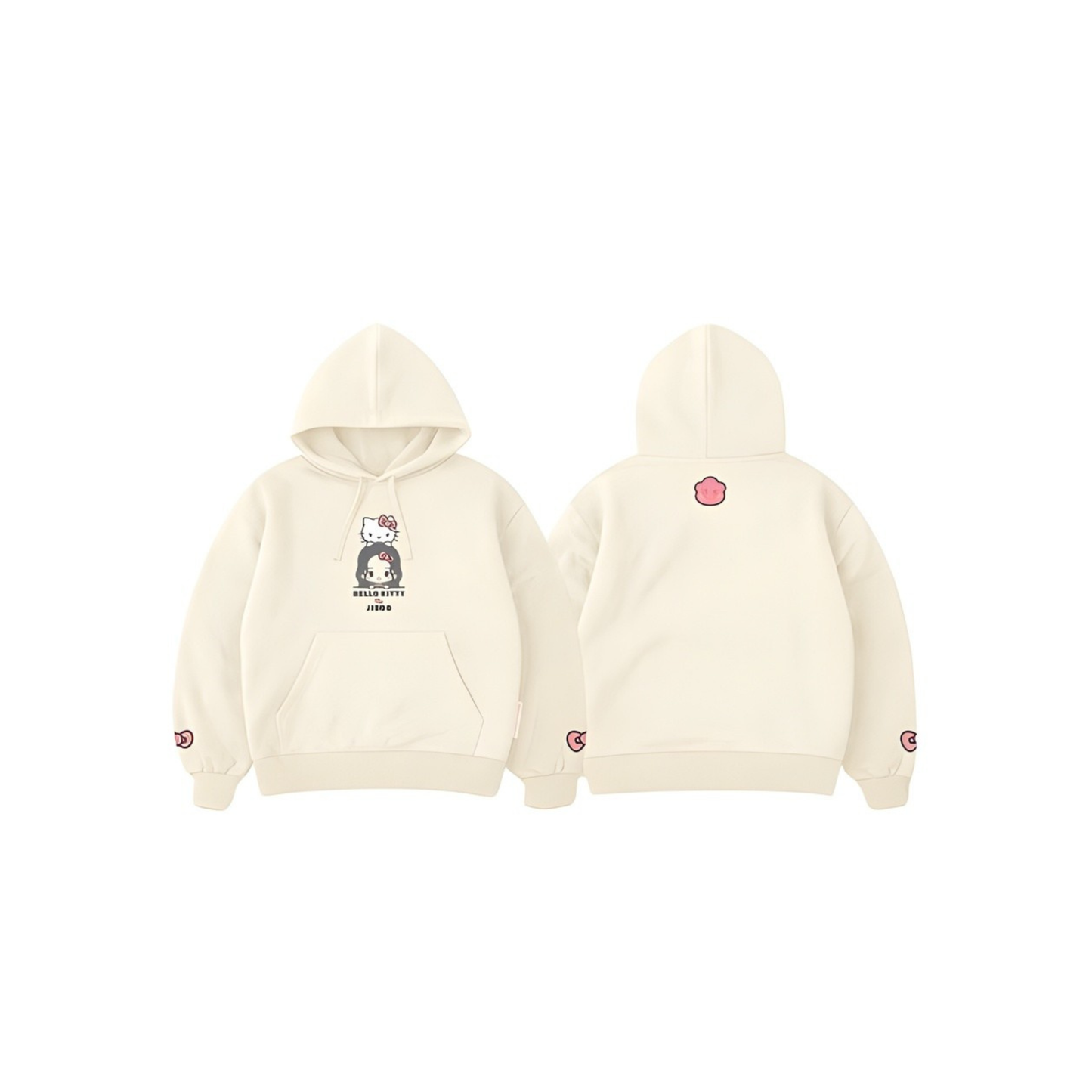 (PRE-ORDER) HELLO KITTY x JISOO POP-UP - HOODIE SHUMON VER.
