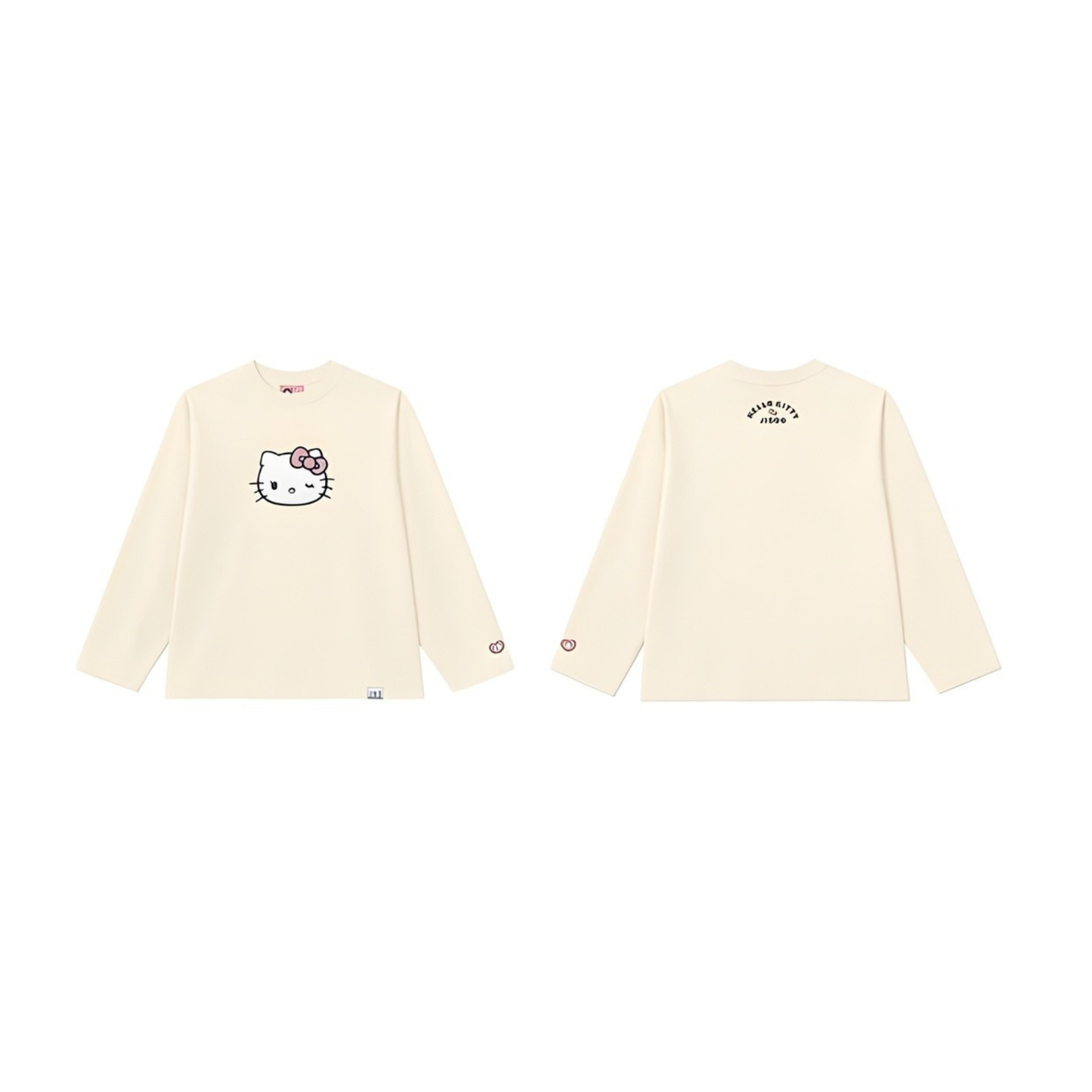 (PRE-ORDER) HELLO KITTY x JISOO POP-UP - BEIGE HOMEWEAR SET