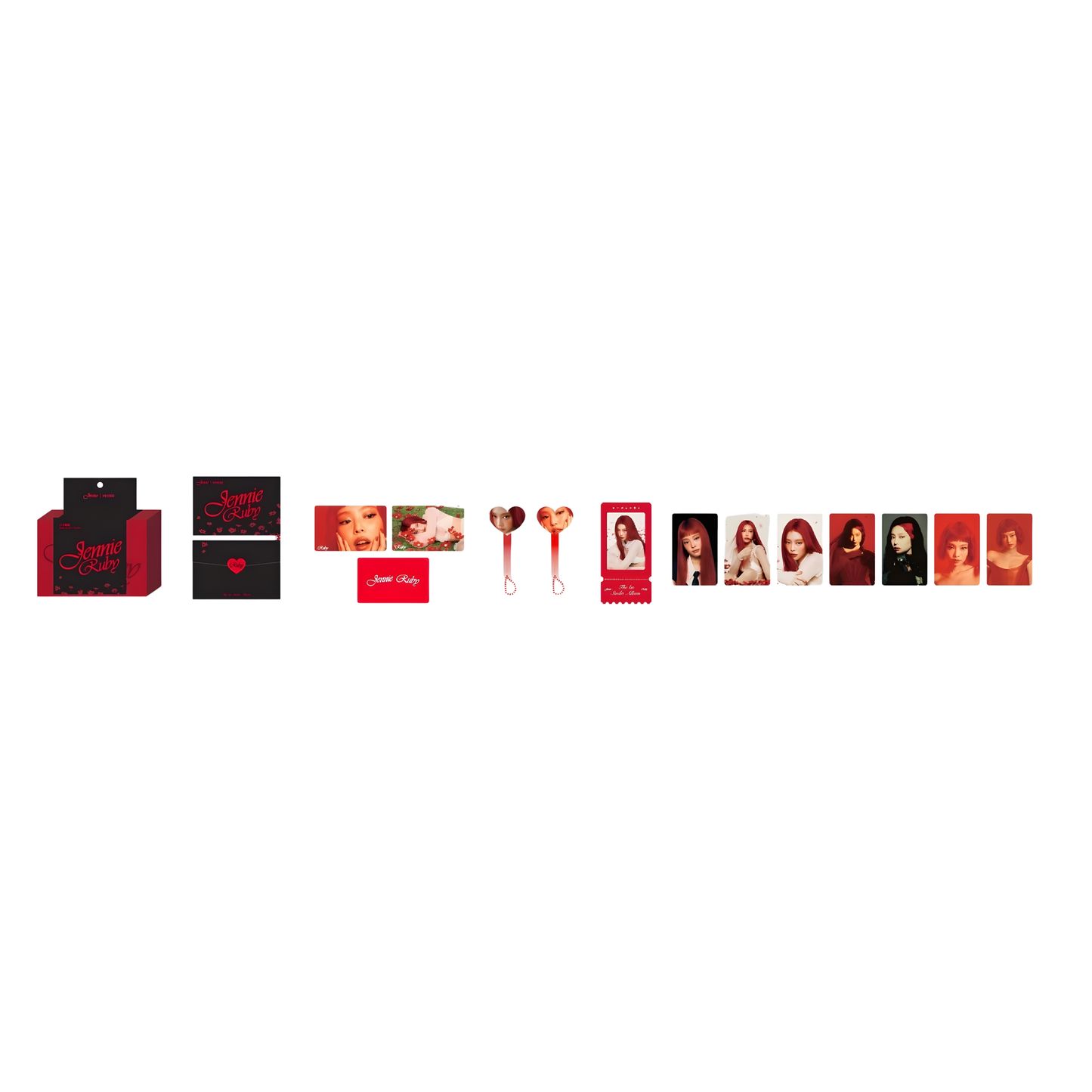 (PRE-ORDER) MINISO X JENNIE - MINI PHOTOCARD SET