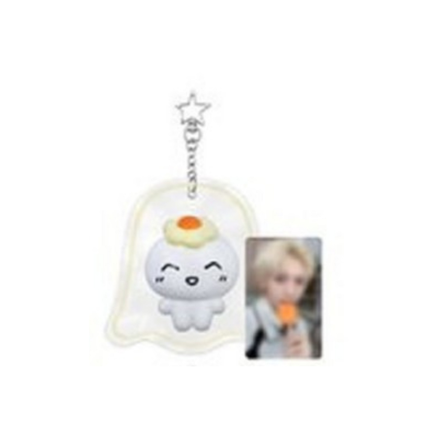 (PRE-ORDER) ATEEZ 'ATINY'S VOYAGE: TINY MYSTERY' - GHOST SQUISHY KEYRING
