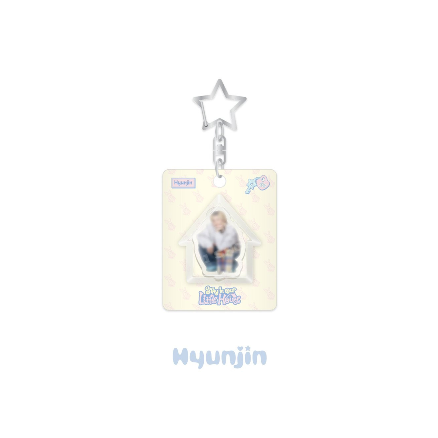 (PRE-ORDER) STAY in Our Little House - MINI BLOCK KEYRING