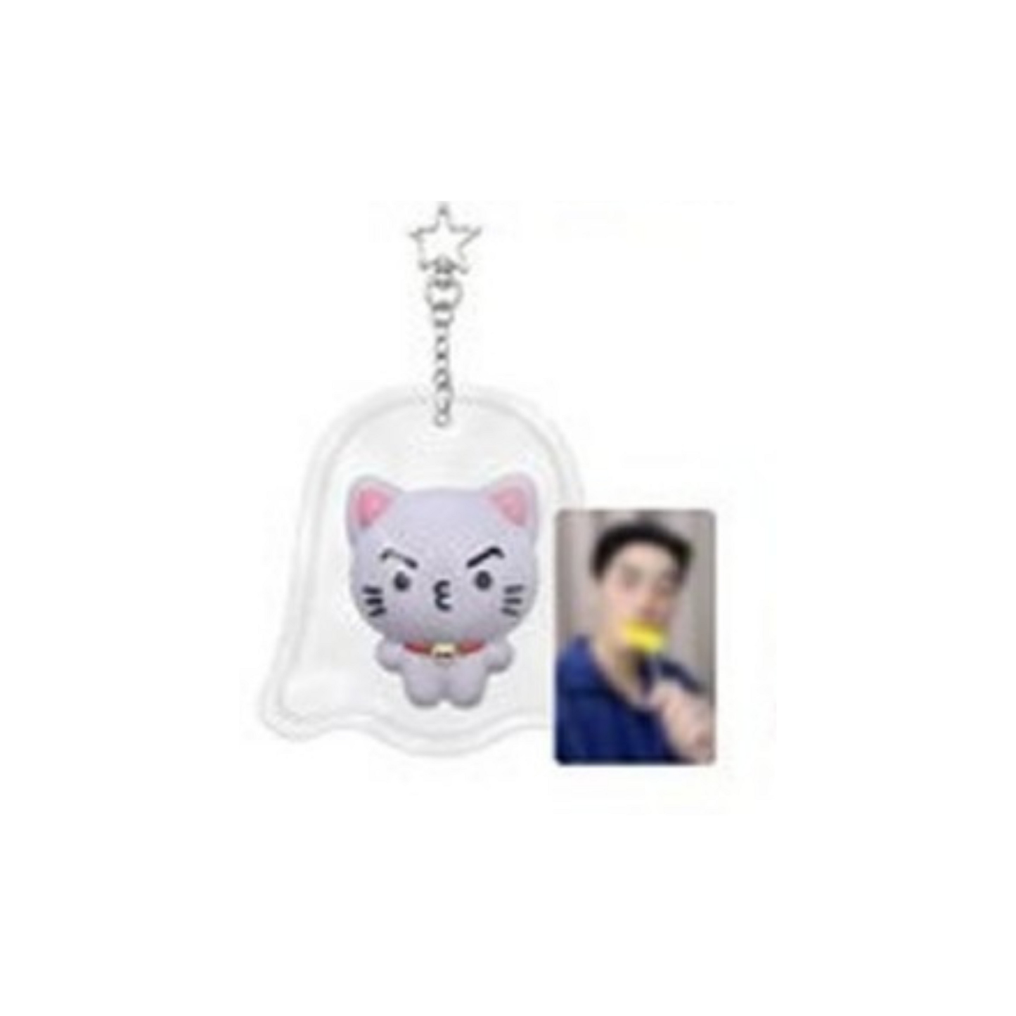 (PRE-ORDER) ATEEZ 'ATINY'S VOYAGE: TINY MYSTERY' - GHOST SQUISHY KEYRING