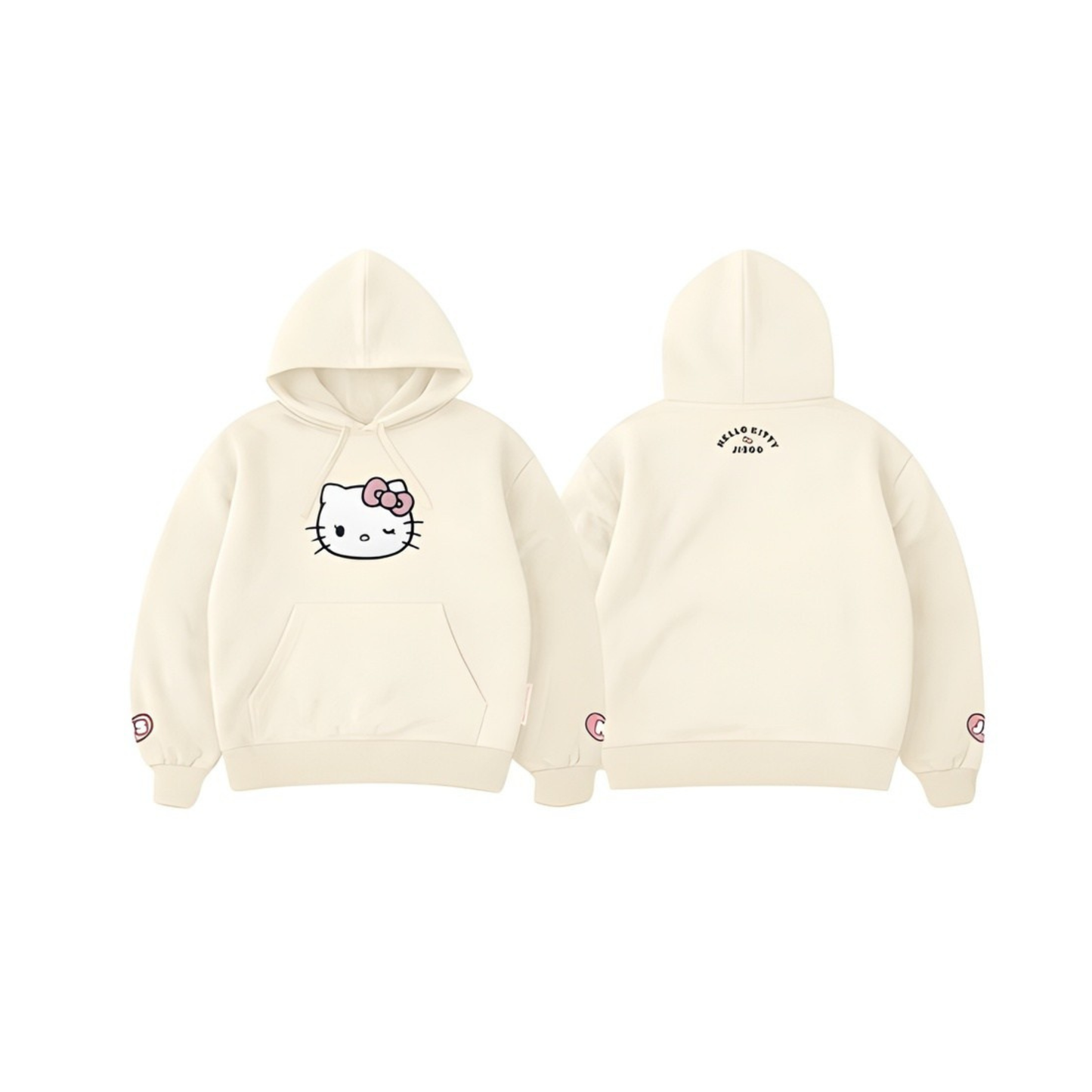 (PRE-ORDER) HELLO KITTY x JISOO POP-UP - PASTEL HOODIE