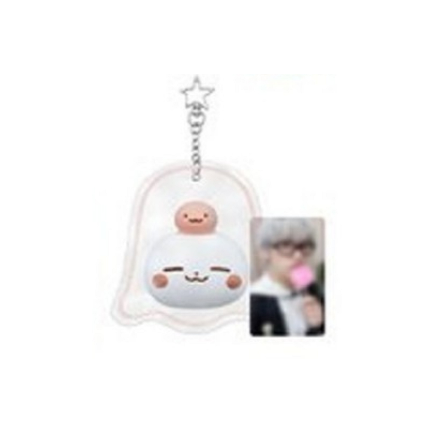 (PRE-ORDER) ATEEZ 'ATINY'S VOYAGE: TINY MYSTERY' - GHOST SQUISHY KEYRING
