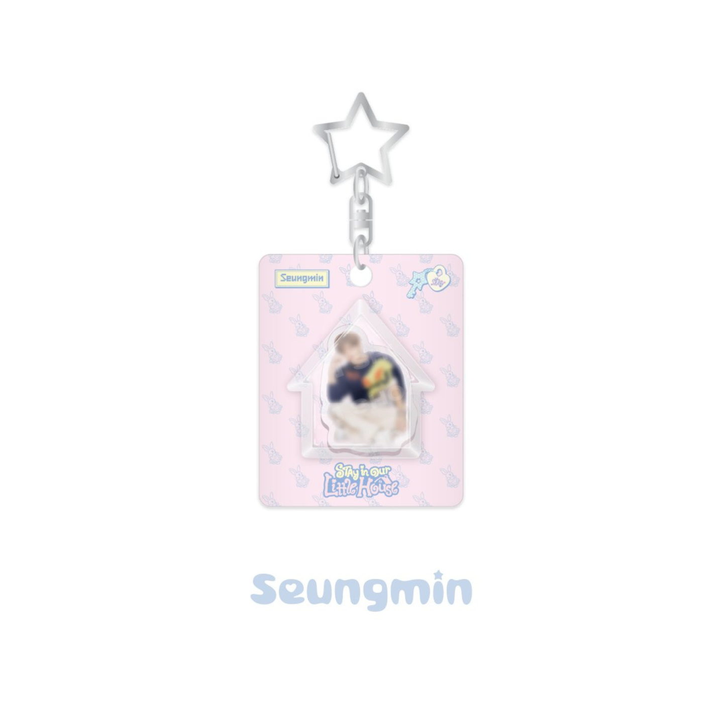 (PRE-ORDER) STAY in Our Little House - MINI BLOCK KEYRING