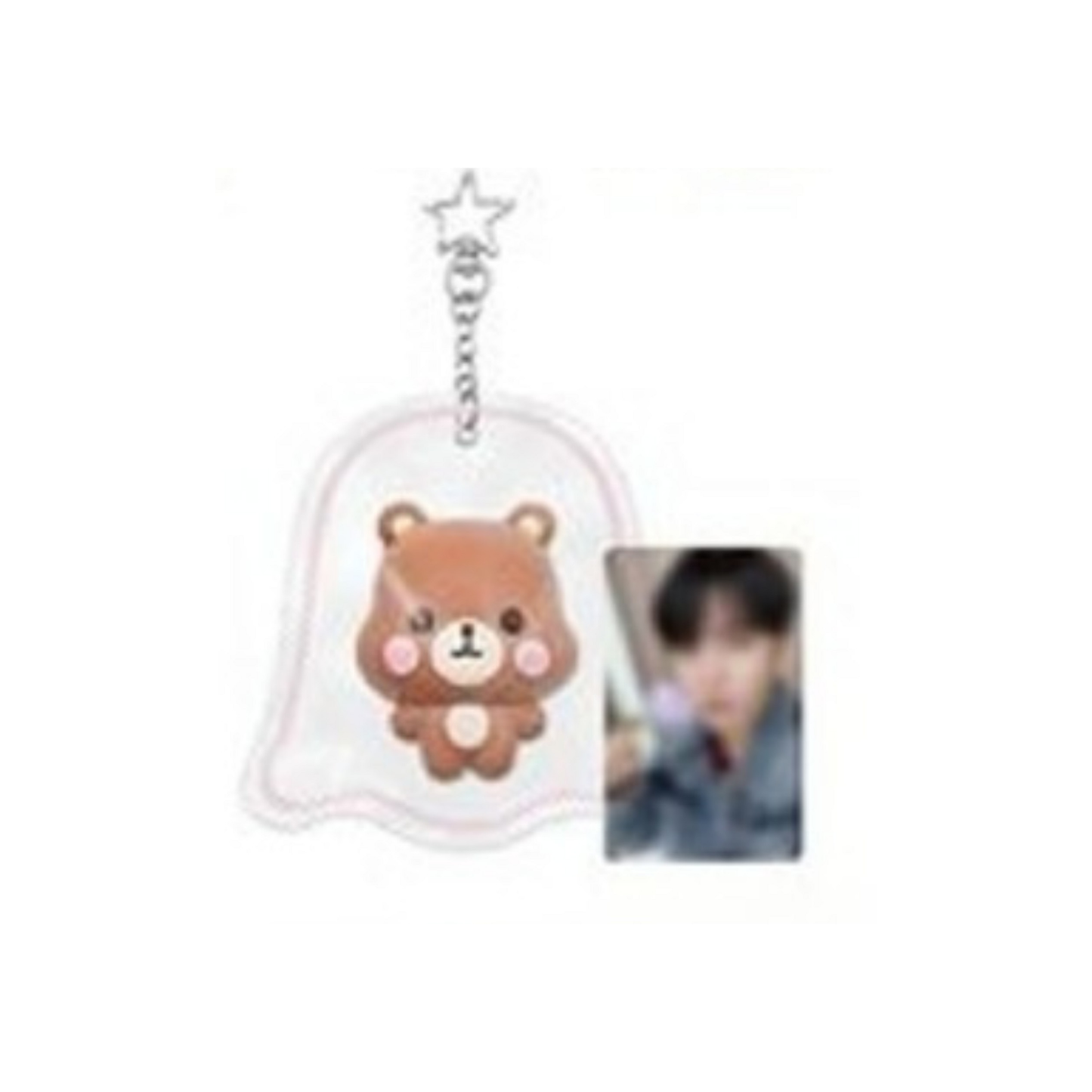 (PRE-ORDER) ATEEZ 'ATINY'S VOYAGE: TINY MYSTERY' - GHOST SQUISHY KEYRING