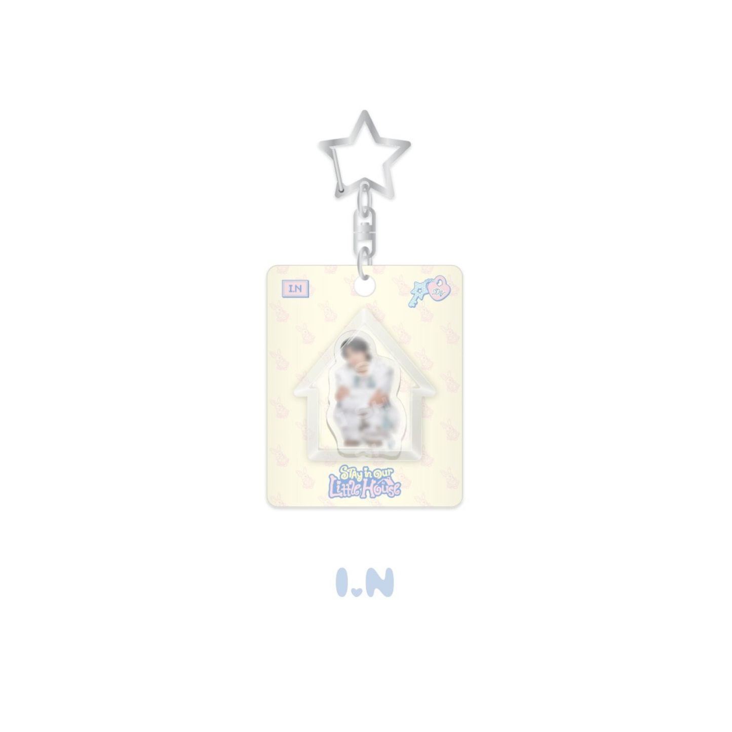 (PRE-ORDER) STAY in Our Little House - MINI BLOCK KEYRING