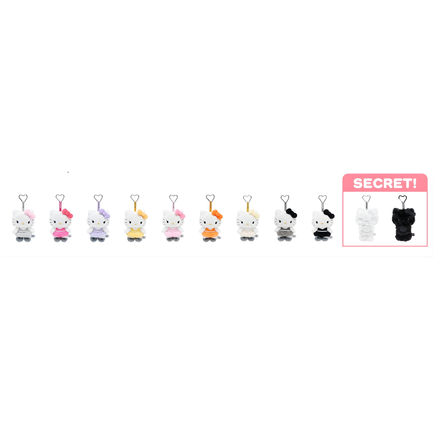 (PRE-ORDER) HELLO KITTY x JISOO POP-UP - PLUSH KEYCHAIN RANDOM