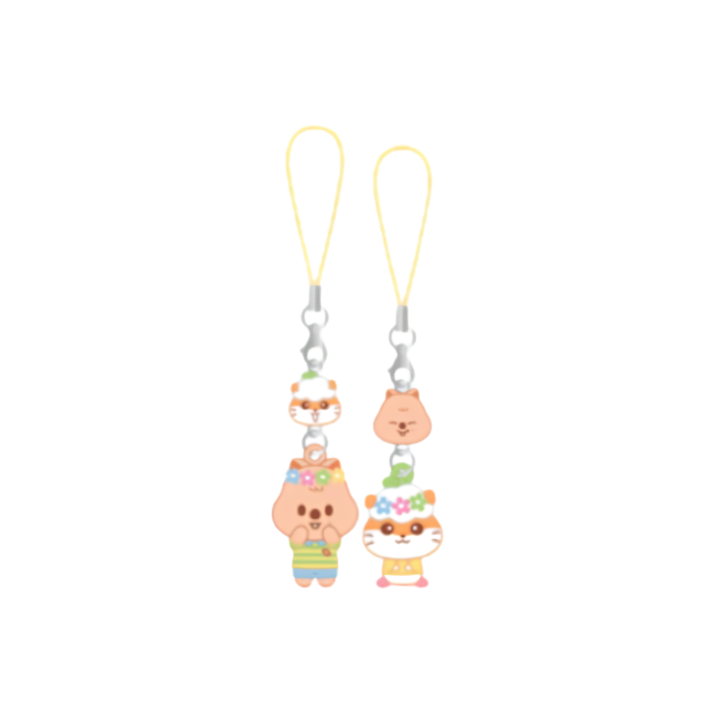 (PRE-ORDER) SKZOO x SANRIO CHARACTERS - MINI FIGURE COUPLE KEYRING