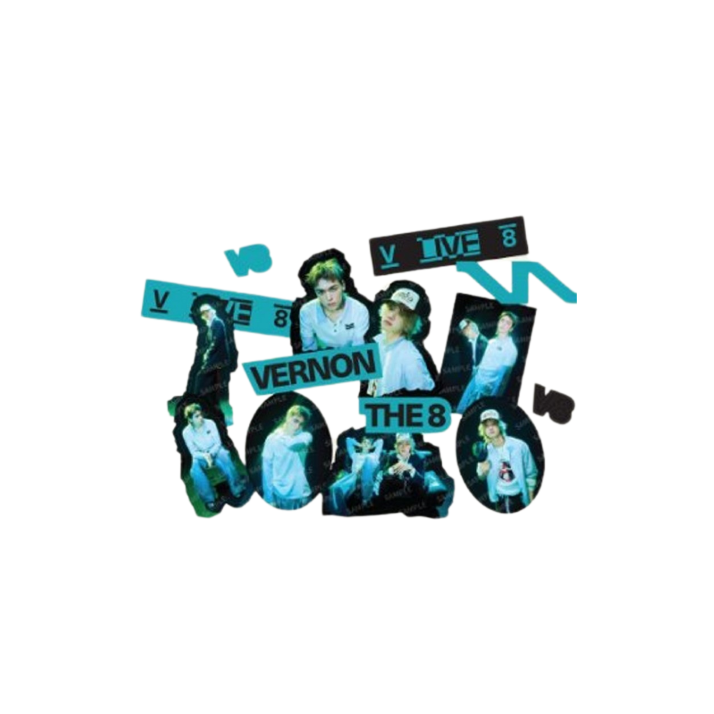 (PRE-ORDER) VERNON THE8 [V8] POP-UP - STICKER SET