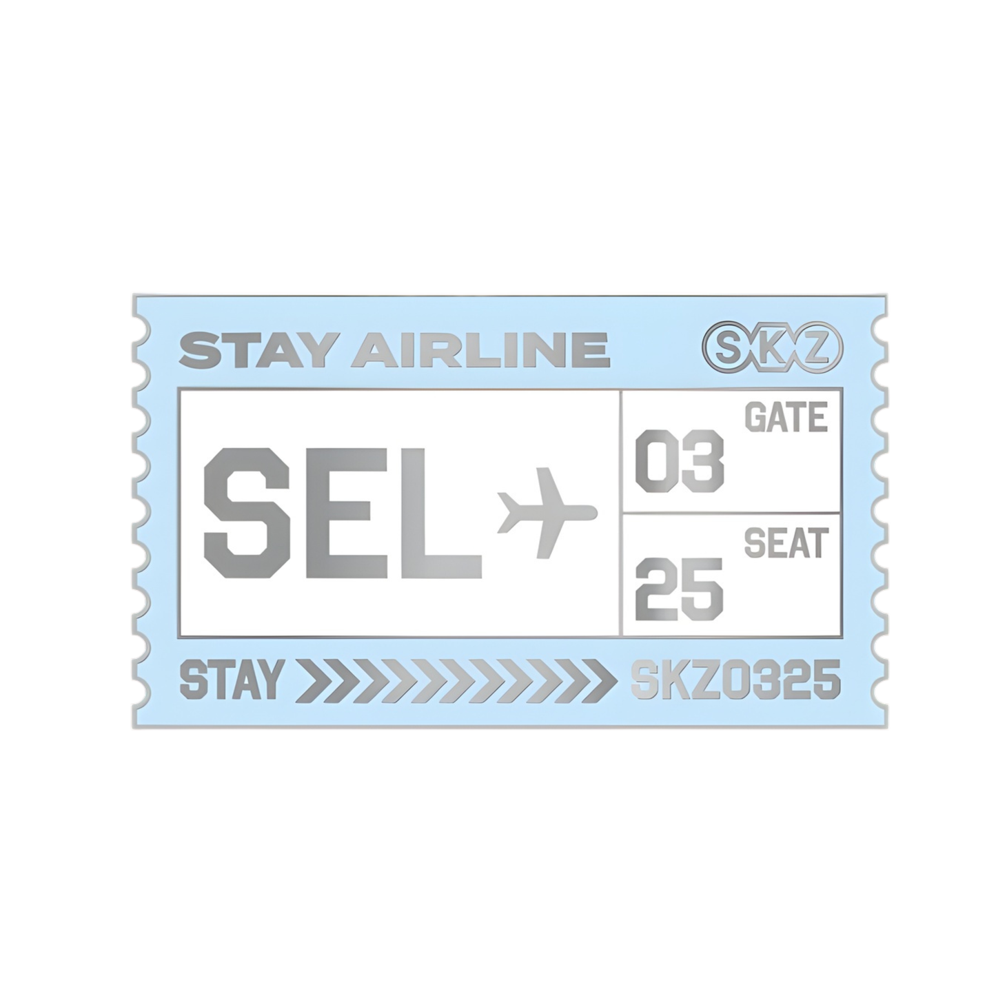 (PRE-ORDER) SKZOO EAATW POP-UP - METAL BADGE SEOUL VER.