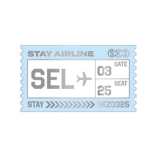 (PRE-ORDER) SKZOO EAATW POP-UP - METAL BADGE SEOUL VER.