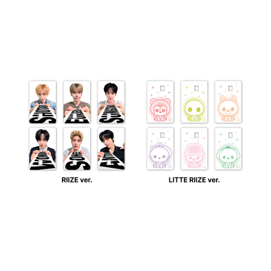 (PRE-ORDER) RIIZE [ARCHIIVE²] POP-UP - CARD COVER STICKER