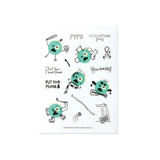 (PRE-ORDER) CORTIS 'PUT YOUR PHONE DOWN' - CORTIS BALL STICKER SET