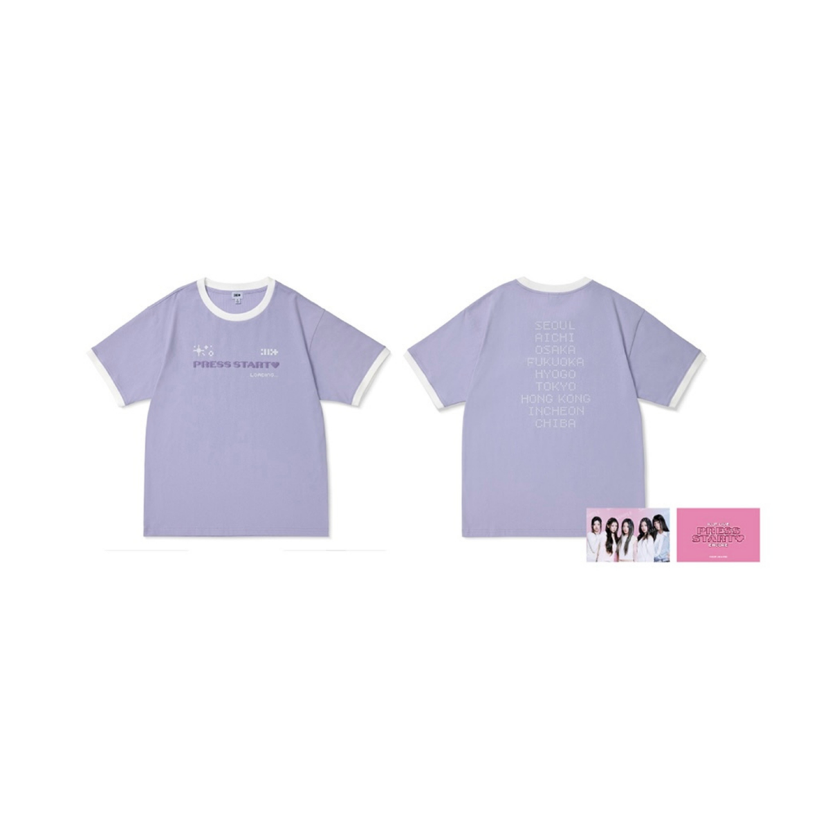 (PRE-ORDER) ILLIT 'PRESS START' ENCORE - S/S T-SHIRT
