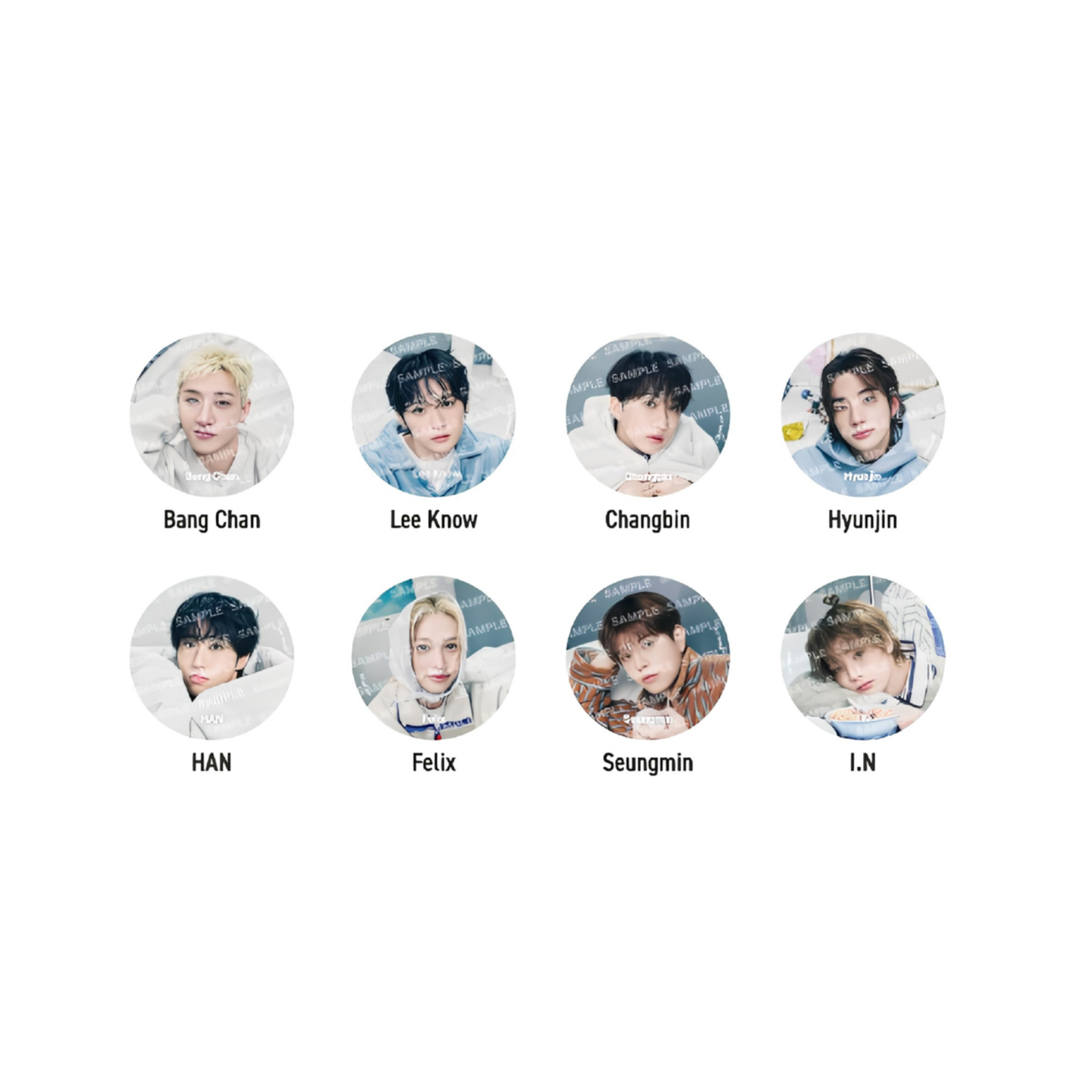 (PRE-ORDER) Stray Kids 'RUN IT JAPAN' - Photo Badge