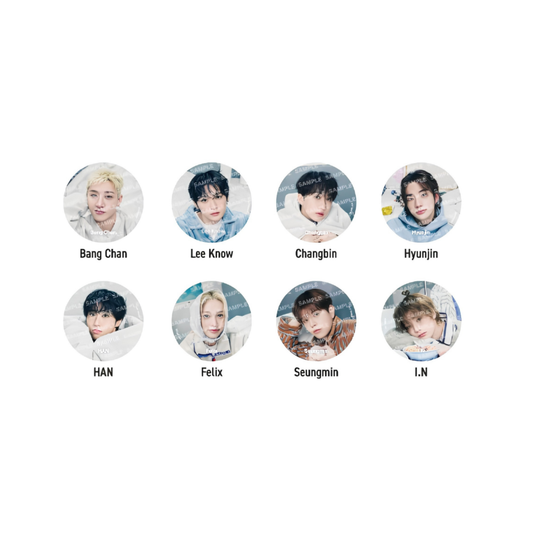 (PRE-ORDER) Stray Kids 'RUN IT JAPAN' - Photo Badge