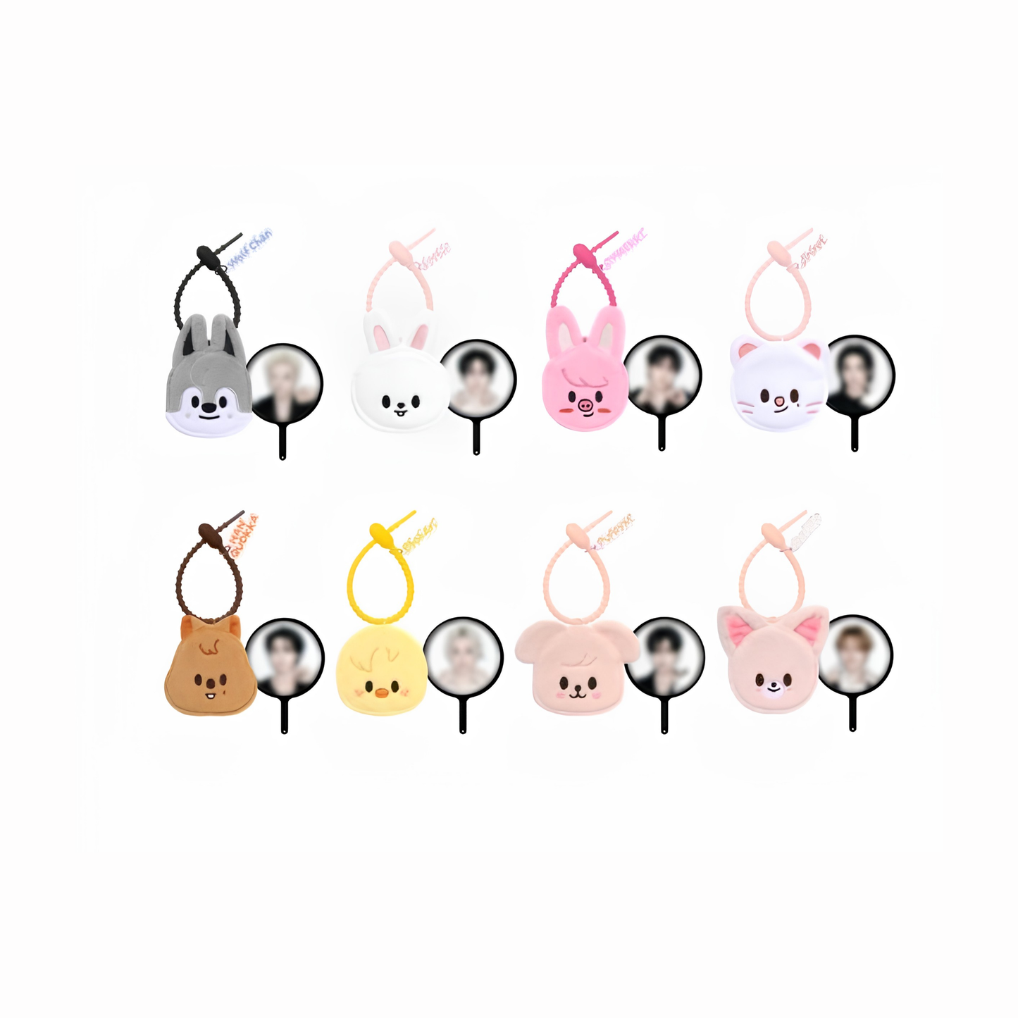 (PRE-ORDER) Stray Kids 'RUN IT SEOUL' - PLUSH PICKET KEYRING