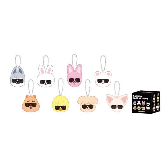 (PRE-ORDER) Stray Kids 'RUN IT JAPAN' - Random Face Keyring