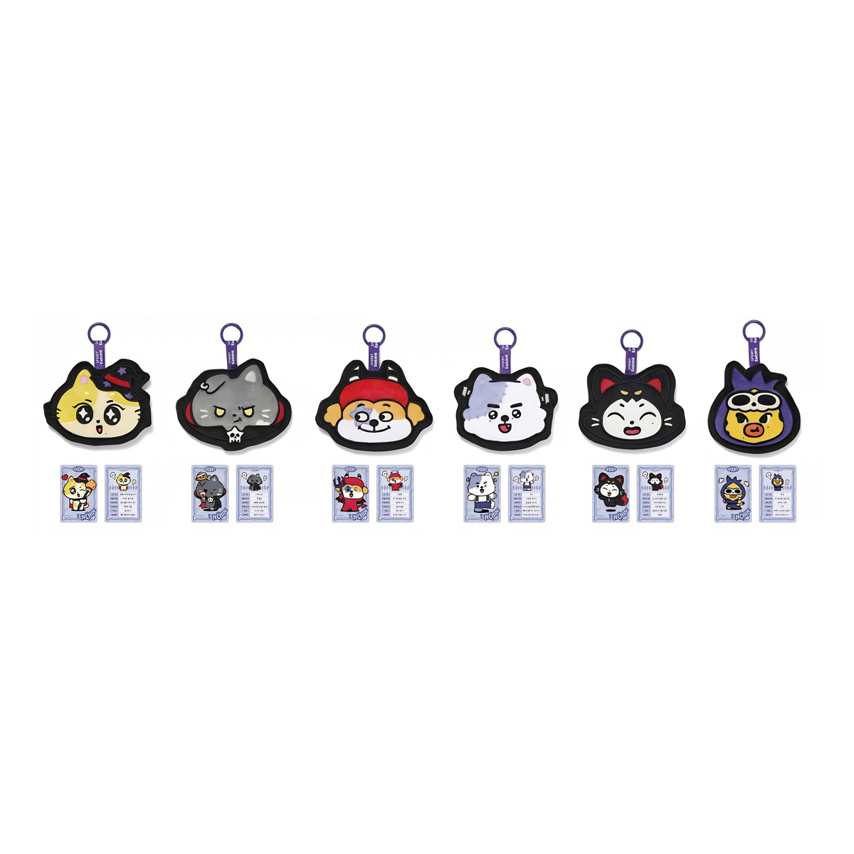 (PRE-ORDER) ENHYPEN 'SPOOKY ENCHIN' POP-UP - PLUSH POUCH KEYRING