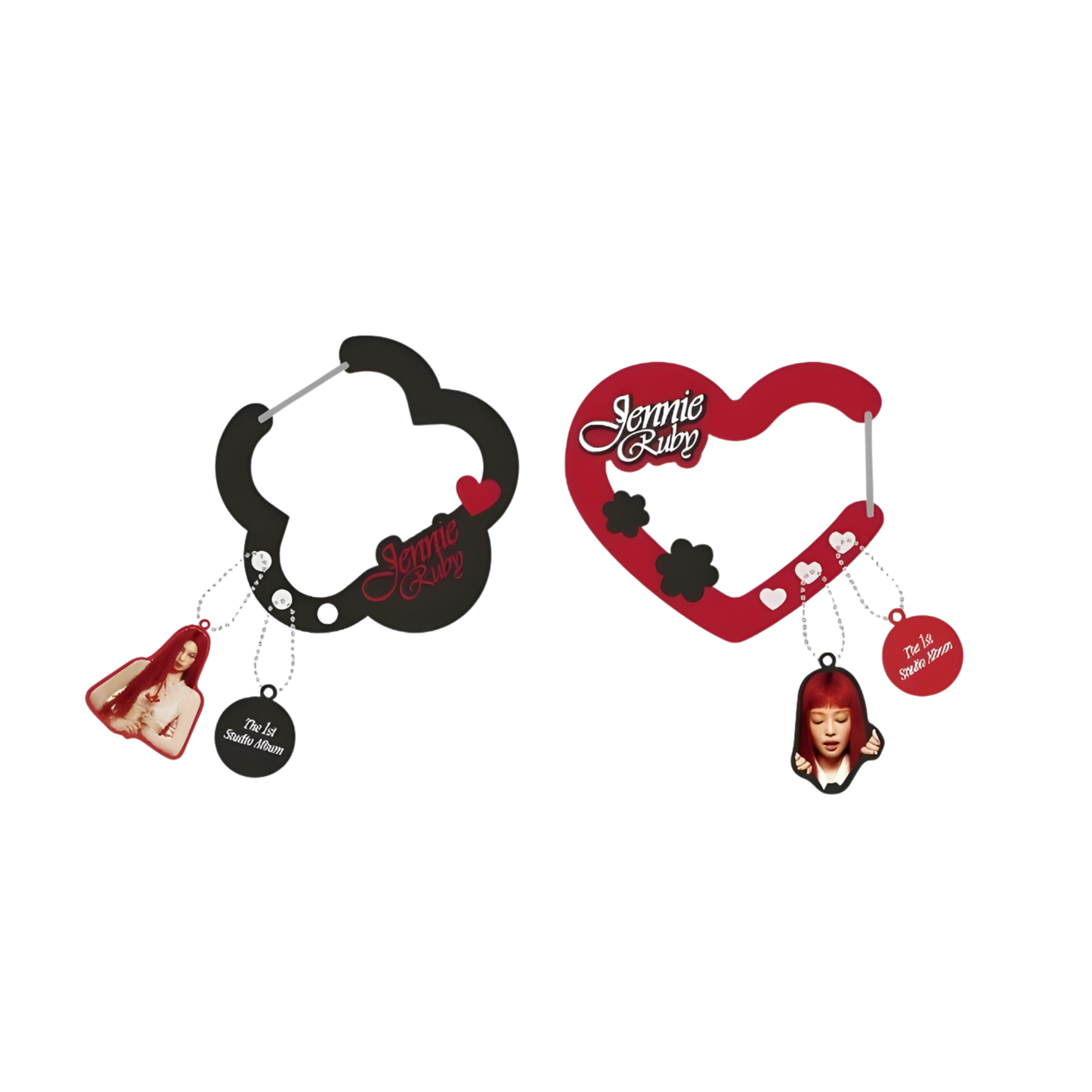 (PRE-ORDER) MINISO X JENNIE - ACRYLIC CARABINER KEYCHAIN