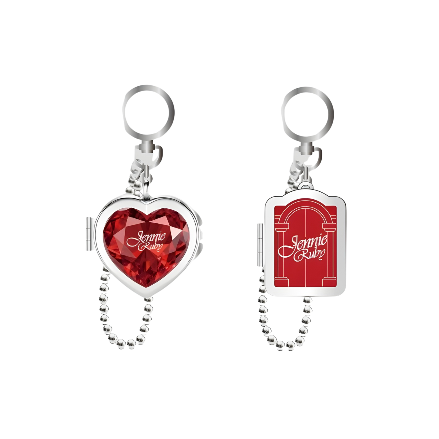 (PRE-ORDER) MINISO X JENNIE - MIRROR KEYCHAIN