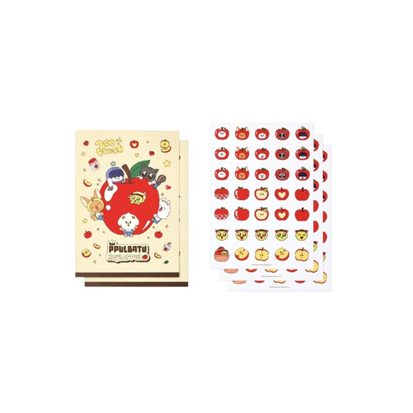 (Pre-Order) PPULBATU <Hey!APPUL Market> POP-UP - Goal Tracker Sticker Set