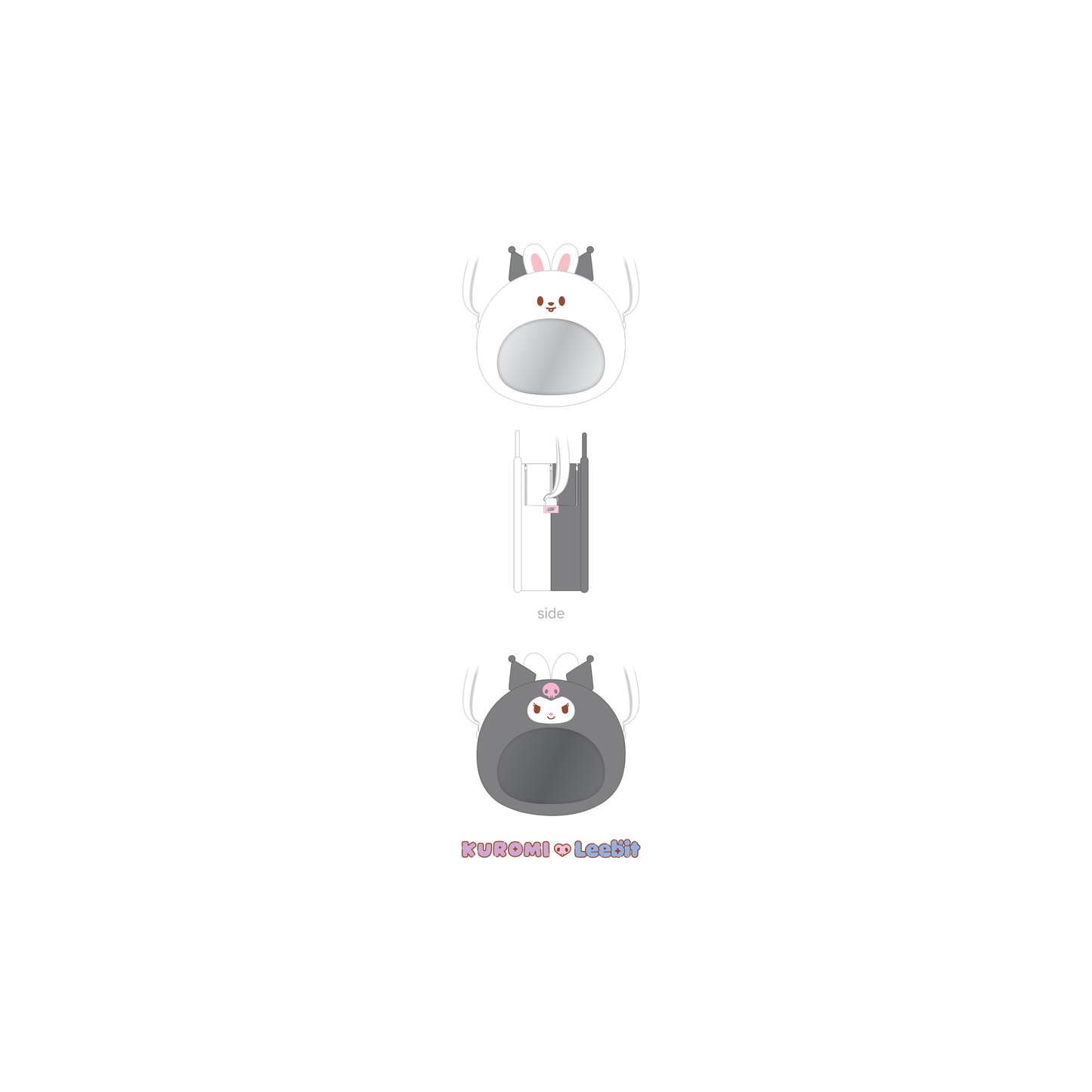(PRE-ORDER) SKZOO x SANRIO CHARACTERS - PLUSH CROSS BAG