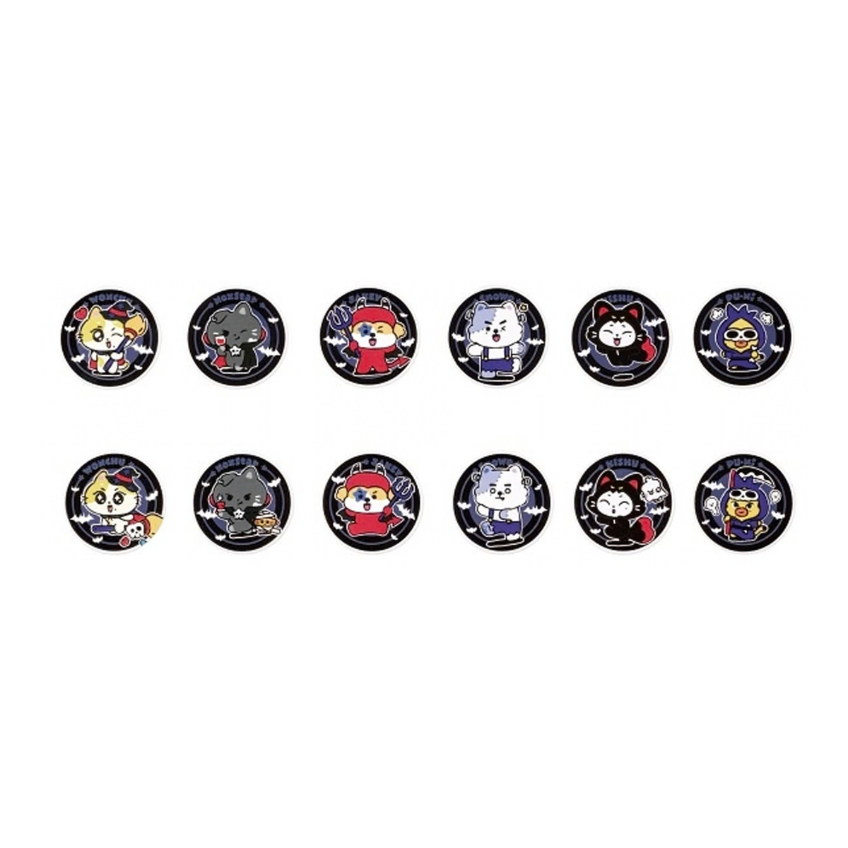 (PRE-ORDER) ENHYPEN 'SPOOKY ENCHIN' - GLOW STICKER ROLL [COSTUME]